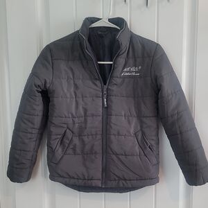 Eddie Bauer Kids Charcoal Puffer Jacket